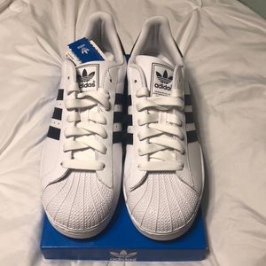 White Men’s Adidas Sneakers